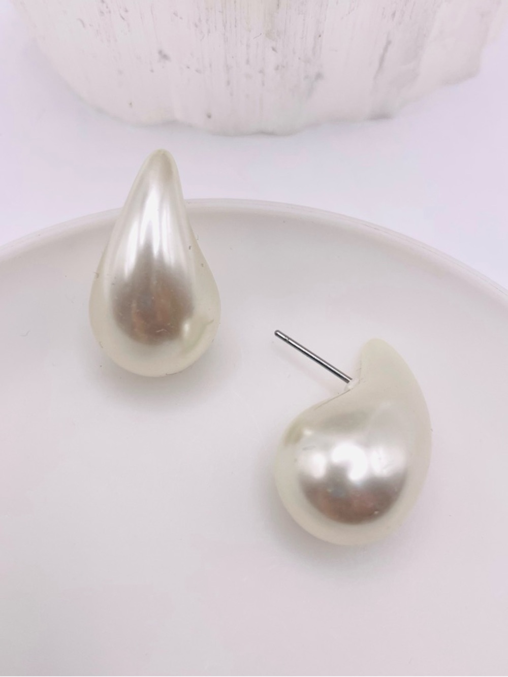 Pearl Teardrop Earrings